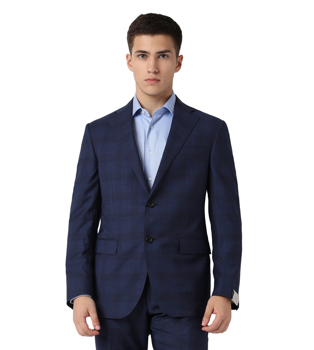 Blue pure wool suit