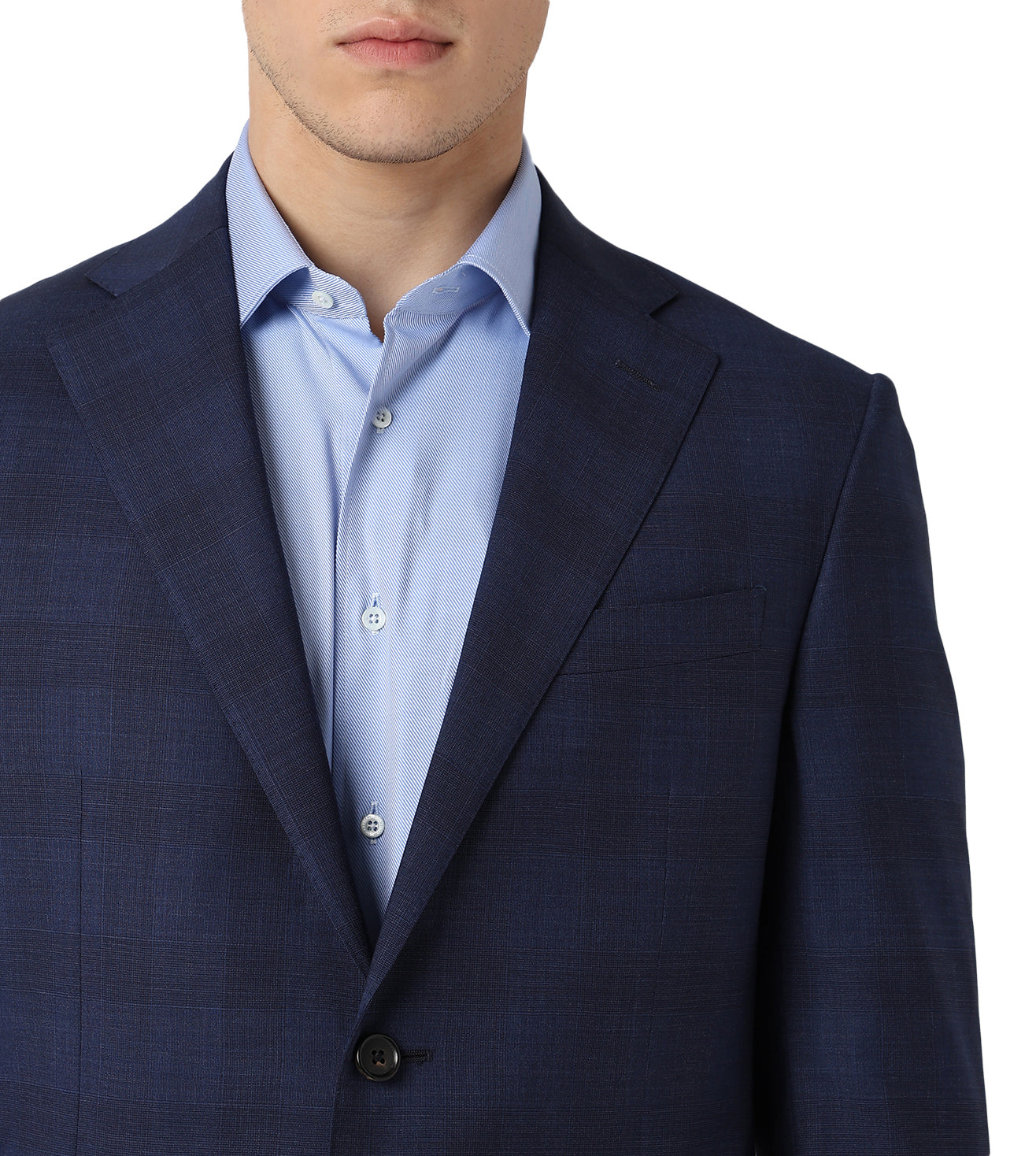 Blue pure wool suit