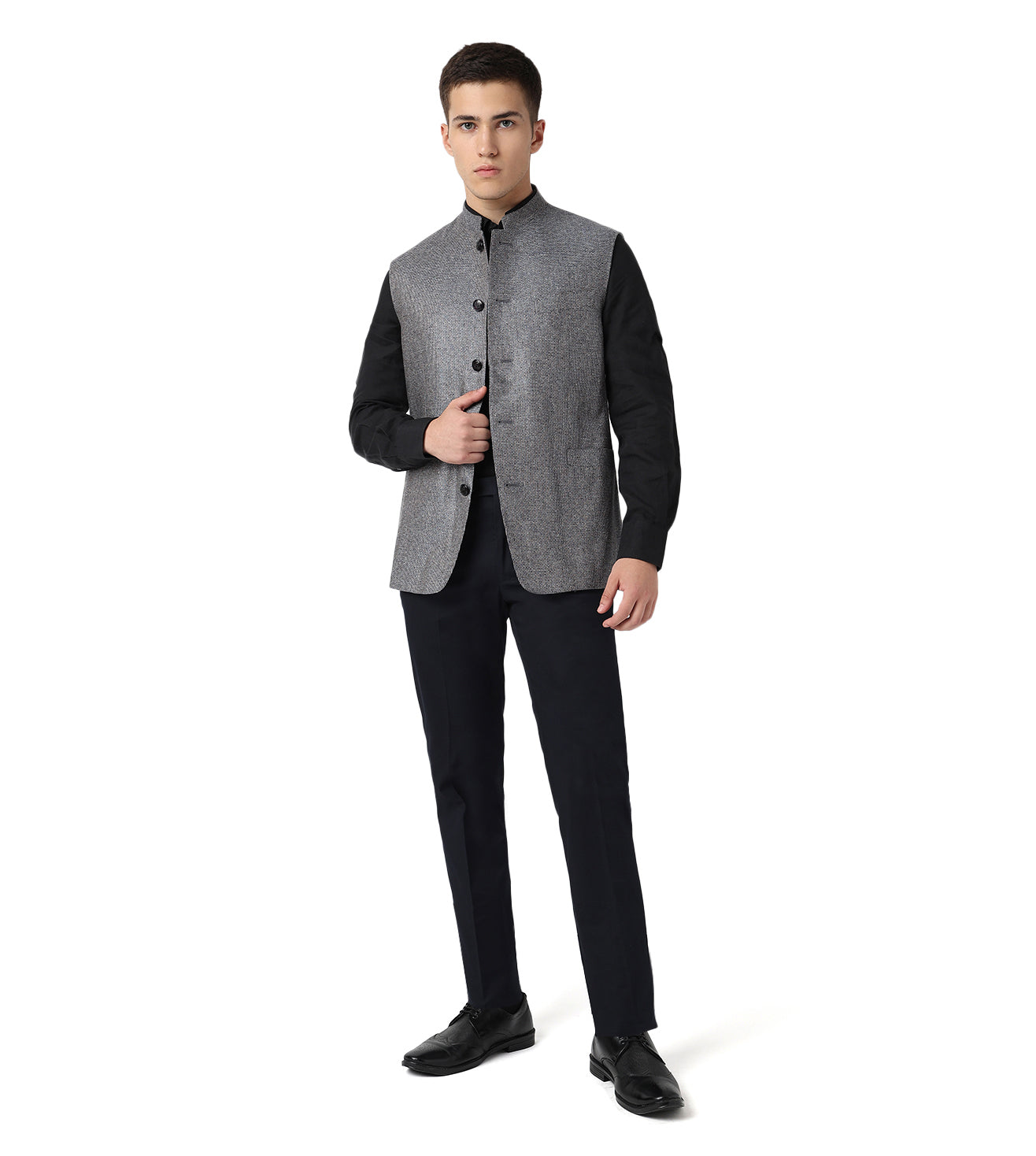 Grey Court Jacket sleevless