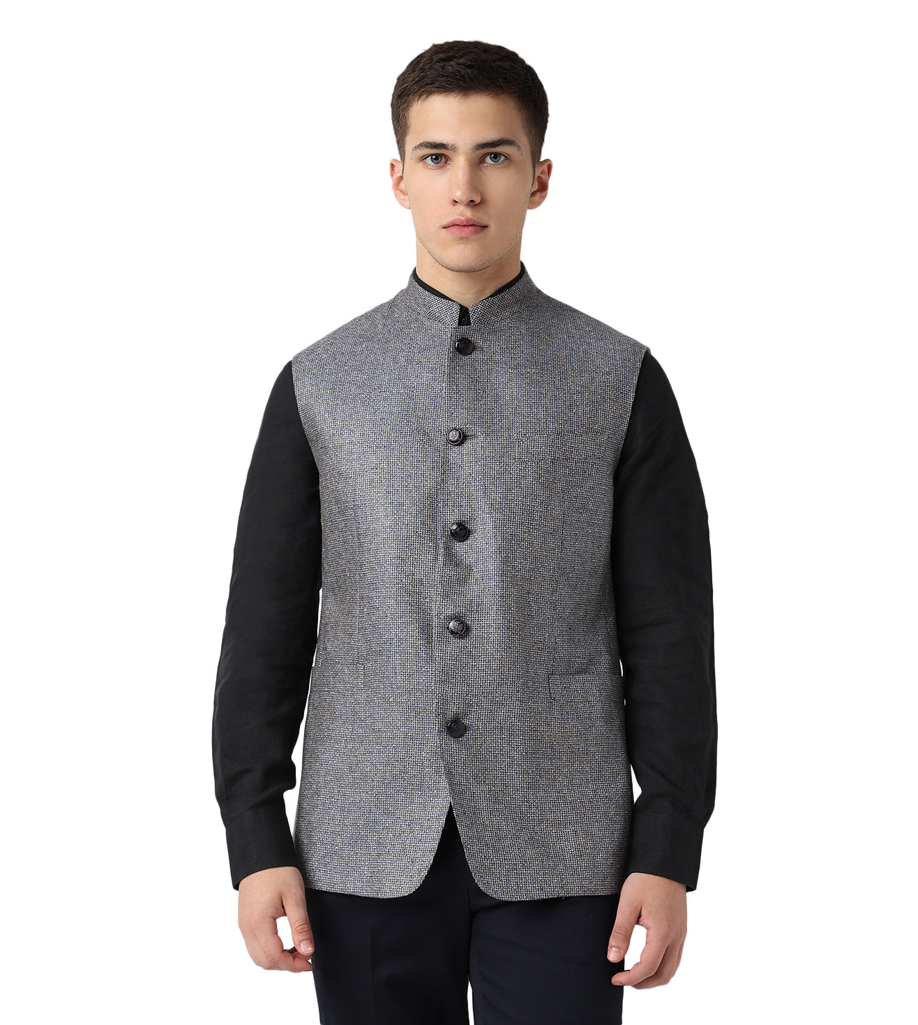 Grey Court Jacket sleevless