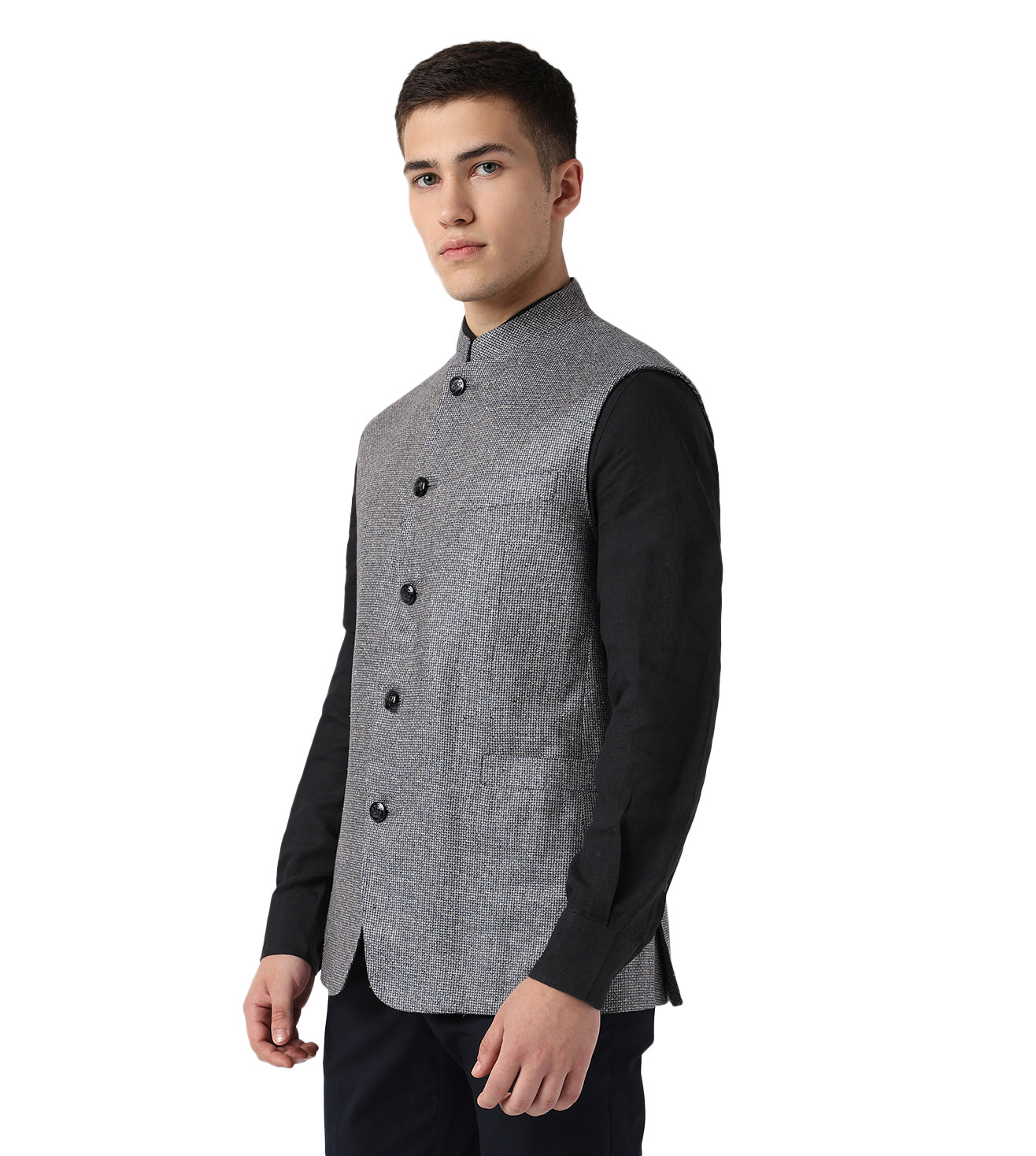 Grey Court Jacket sleevless