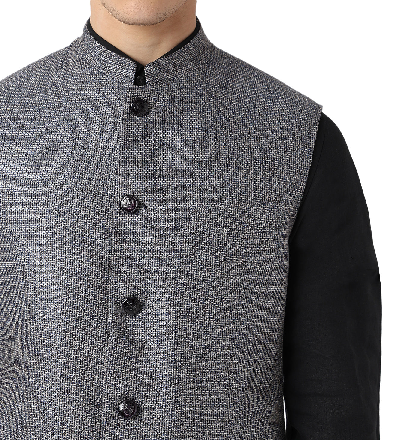 Grey Court Jacket sleevless