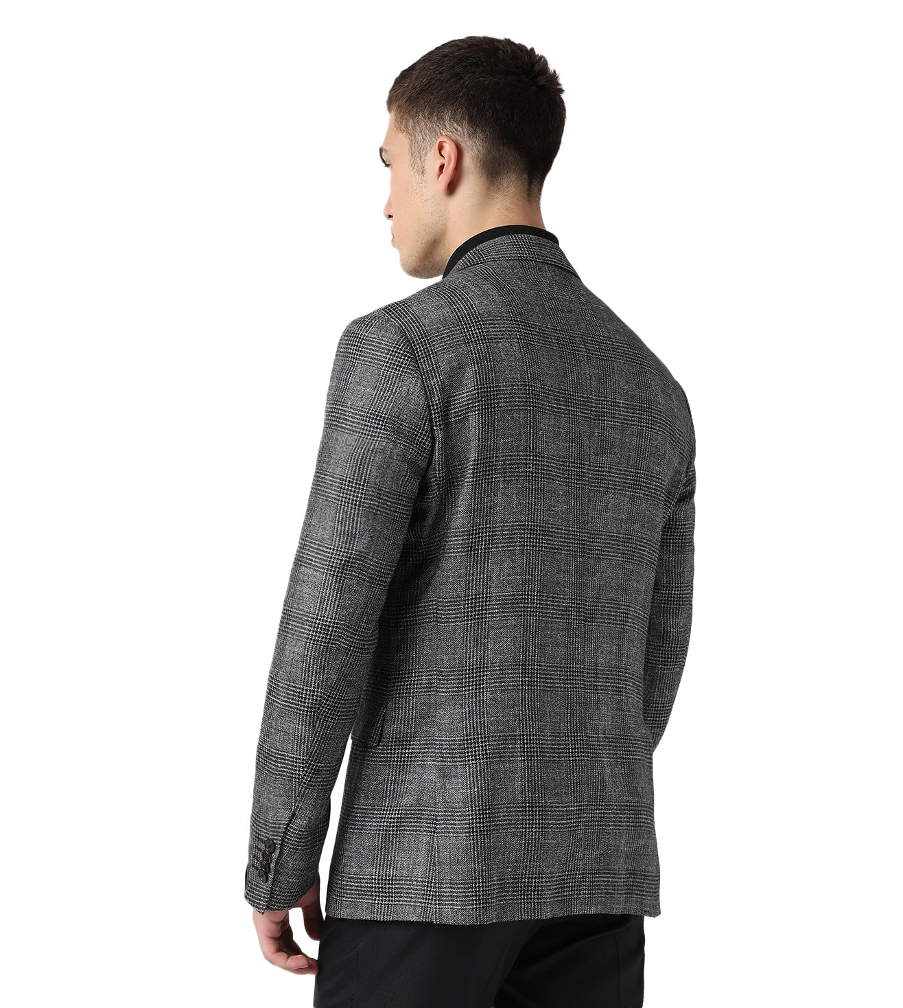 Corneliani Grey 2 buttoned Jacket Virgin Wool