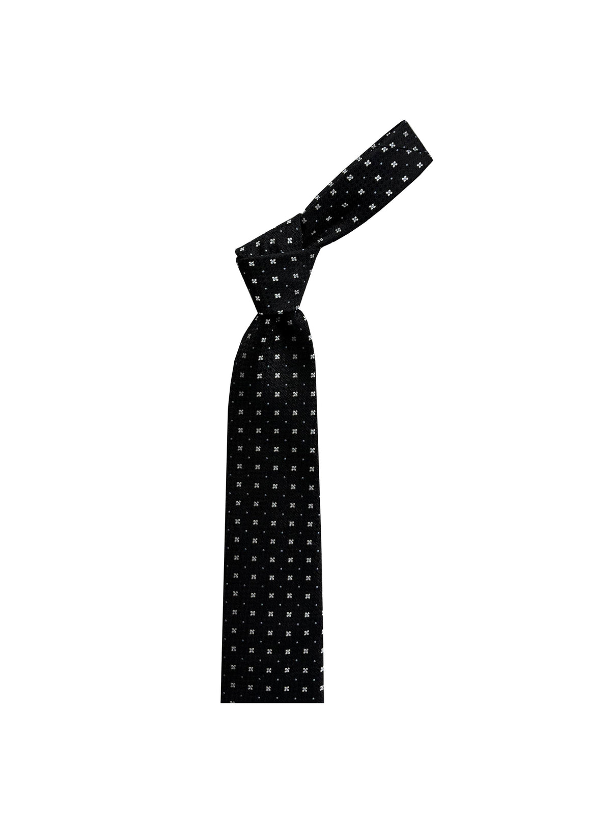 Camicissima Men's 100% Silk Tie - BLACK