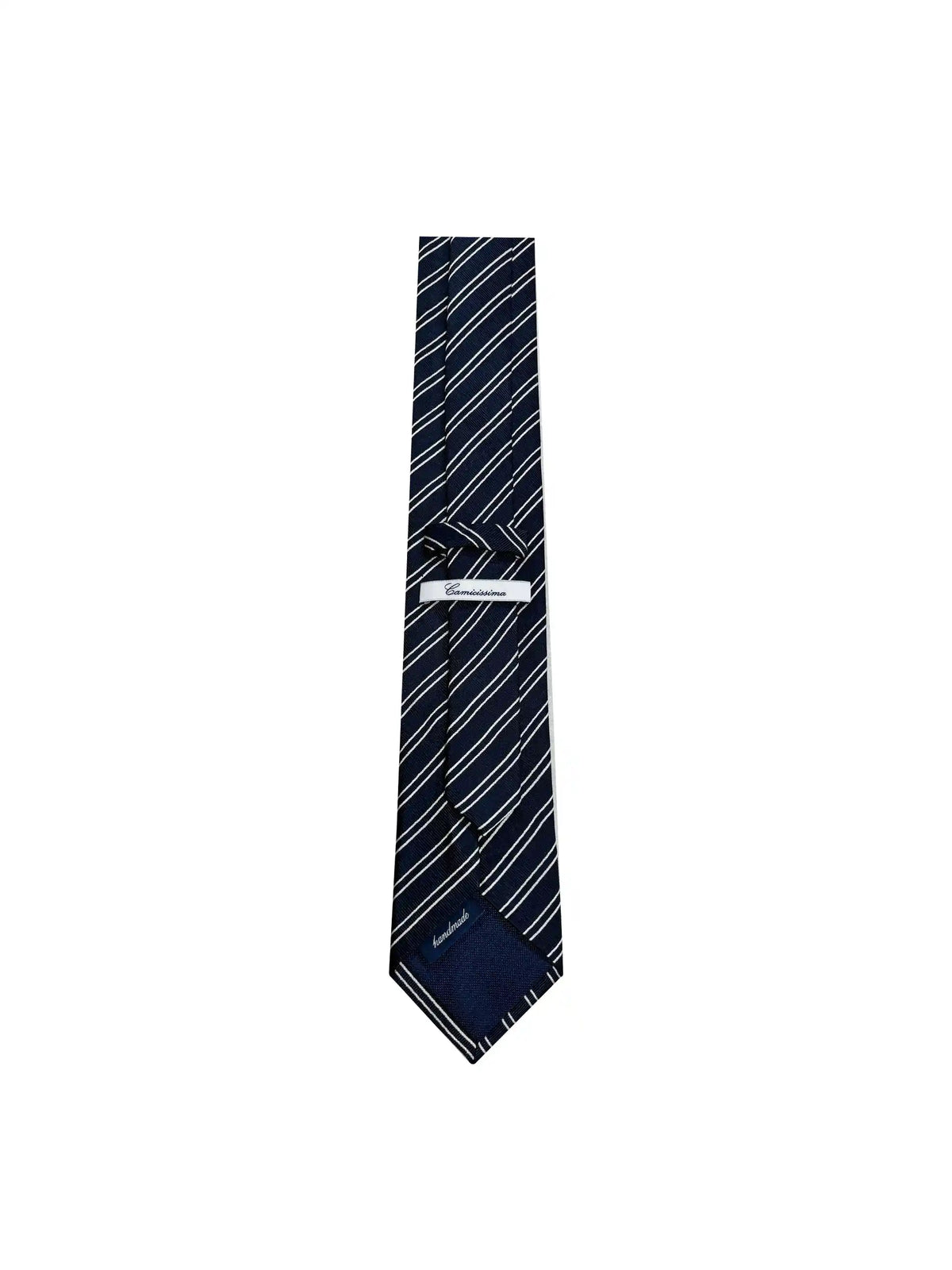 Camicissima Men's 100% Silk Tie - DARK BLUE