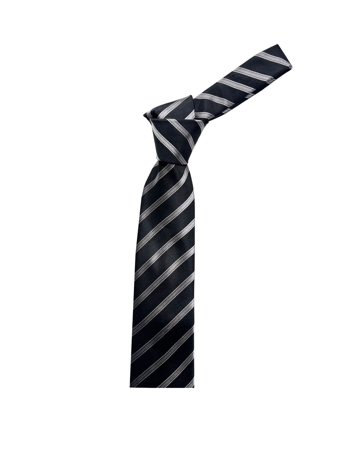 Camicissima Men's 100% Silk Tie - BLACK