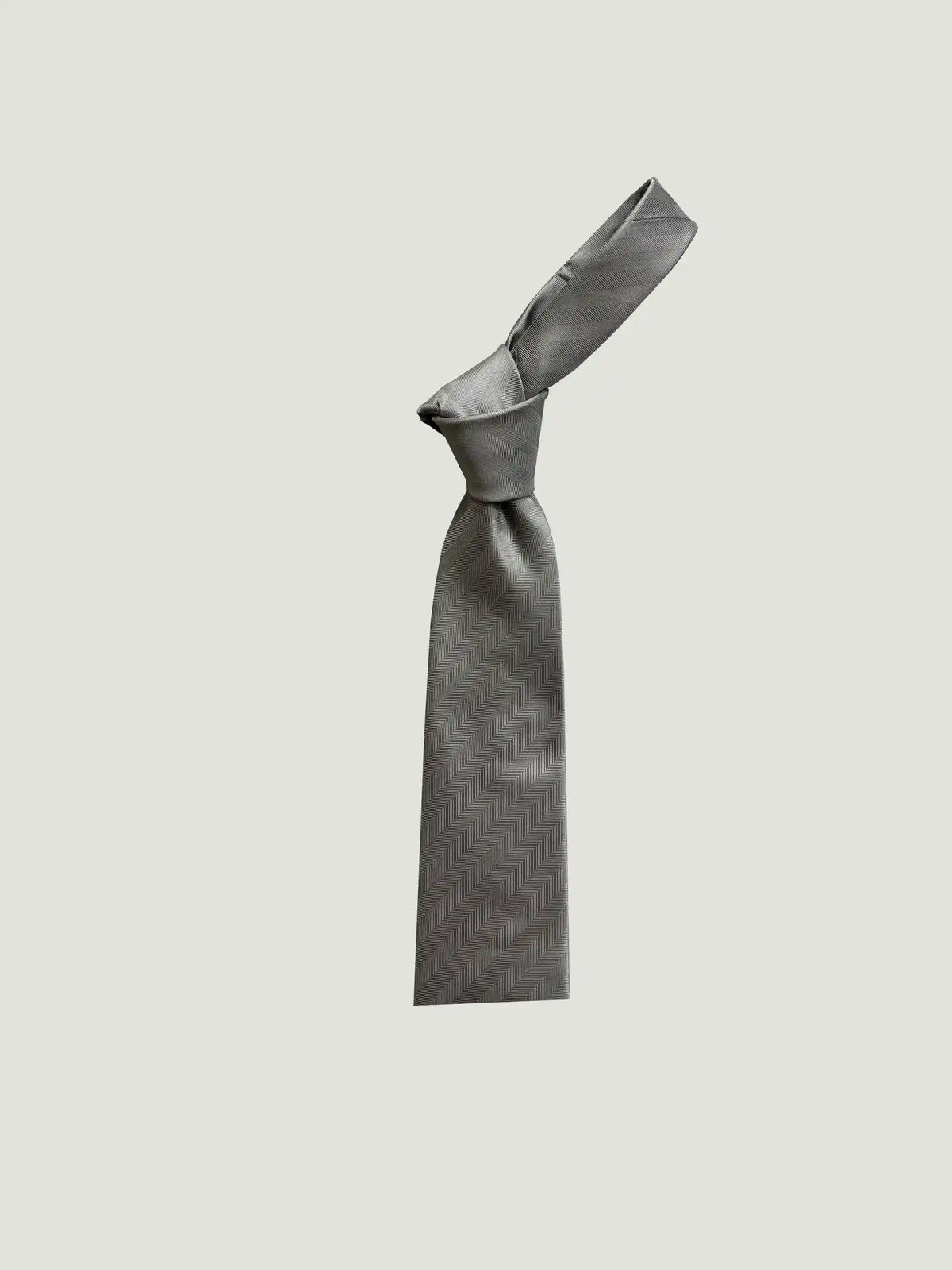 Camicissima Men's 100% Silk Tie - GREY