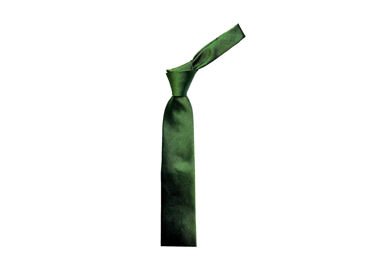 Camicissima Men's 100% Silk Tie - GREEN