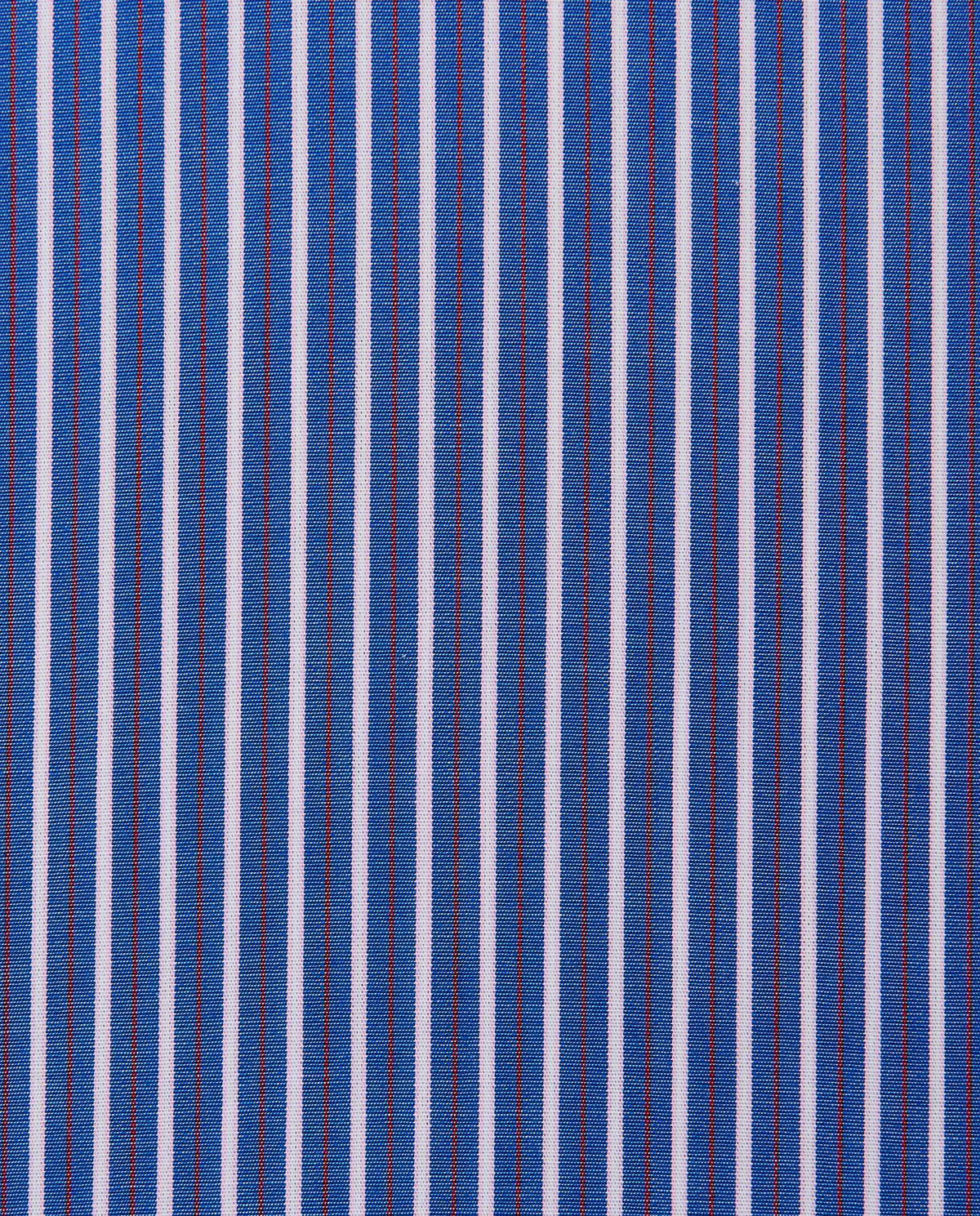 Men’s Slim Fit Striped Shirt – Dark Blue | Fancy Full Sleeves | 100% Cotton