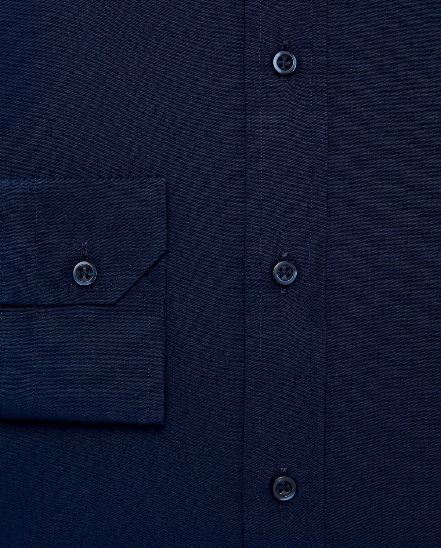 Camicissima Men’s Slim Fit Plain Shirt – Dark Blue | 100% Cotton | Classic Full Sleeves
