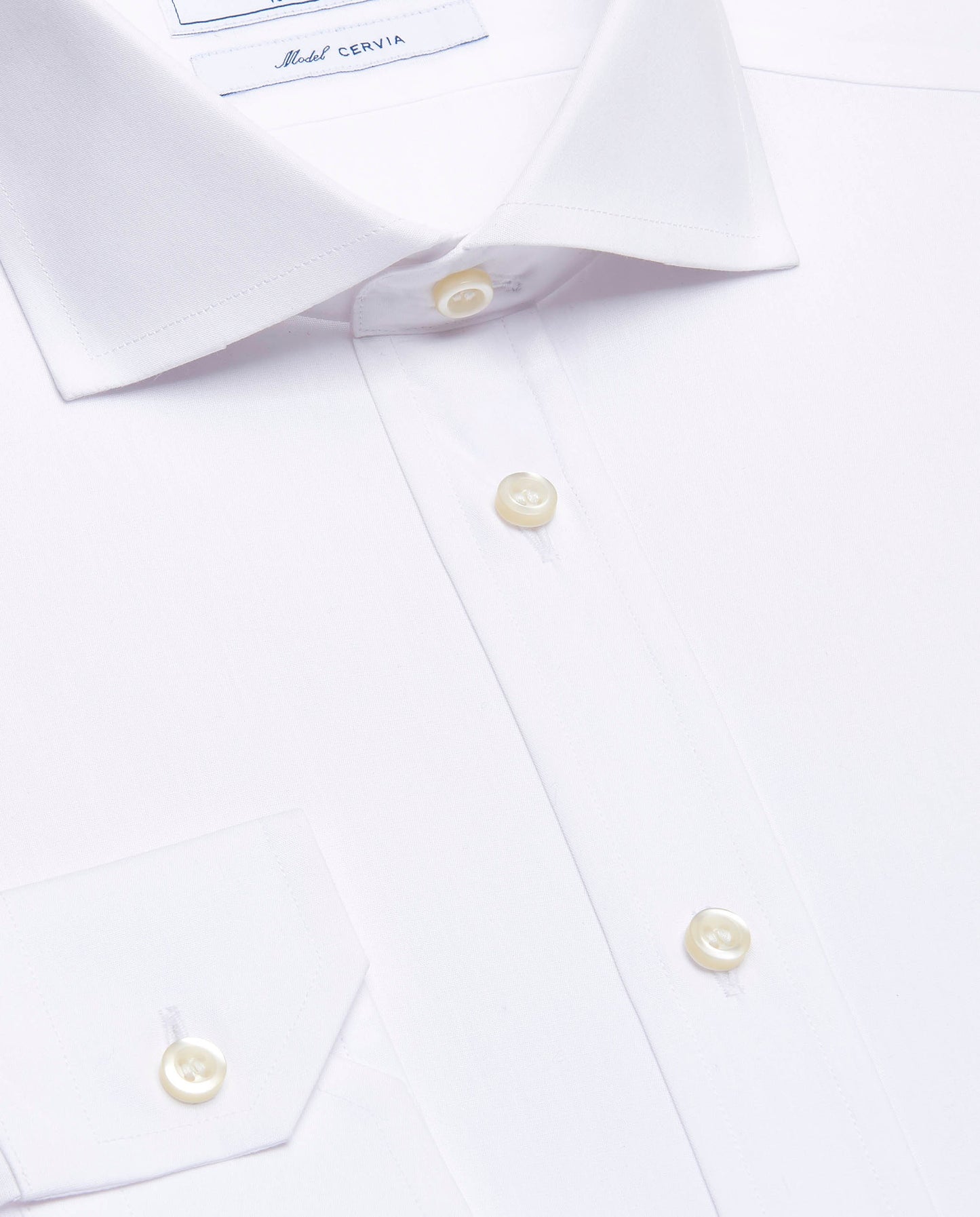 Camicissima Easy Care Men’s White Permanent Cotton Shirt