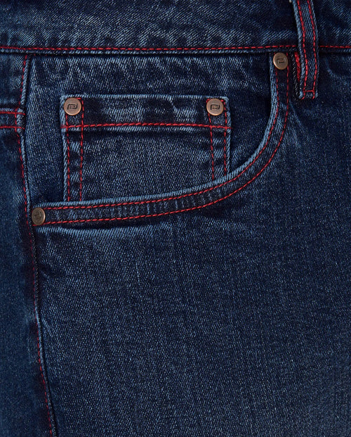 Camicissima Men’s Dark Blue Stretch Denim Jeans – Slim Fit, 5 Pockets | Everyday Essential