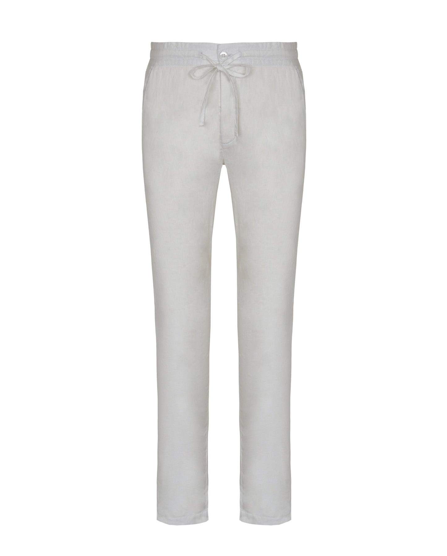 Camicissima Men's Linen Chino Trousers with Coulisse