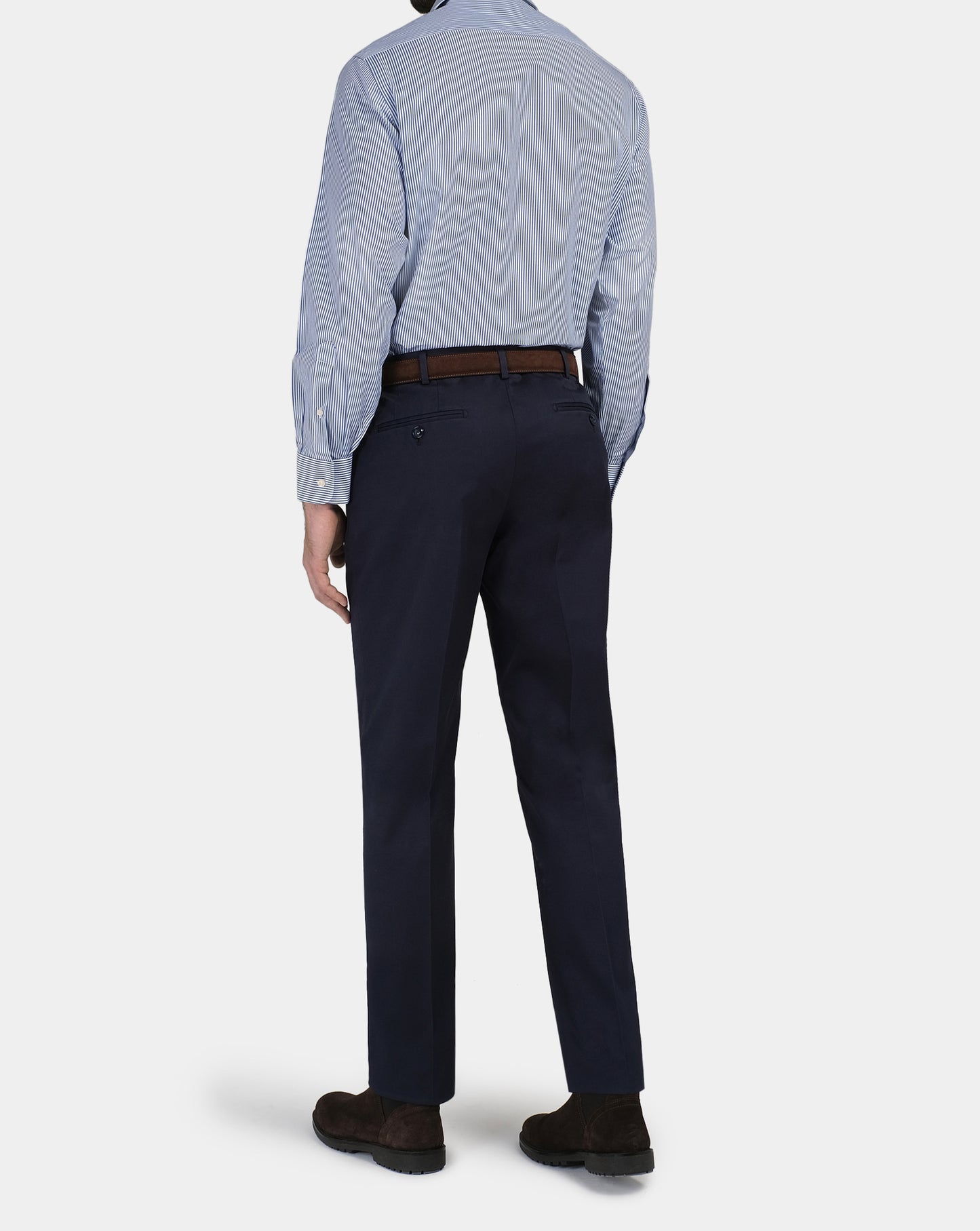 Camicissima Easy Care Men’s Blue Permanent Cotton Shirt