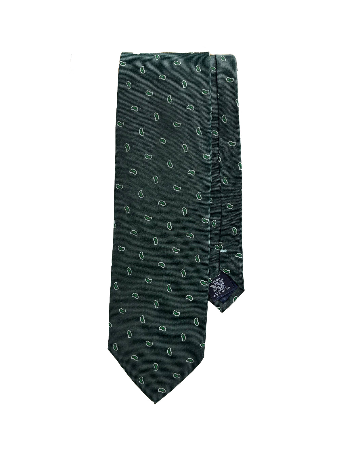Camicissima Green Jacquard Silk Tie – Elegant Party & Office Look