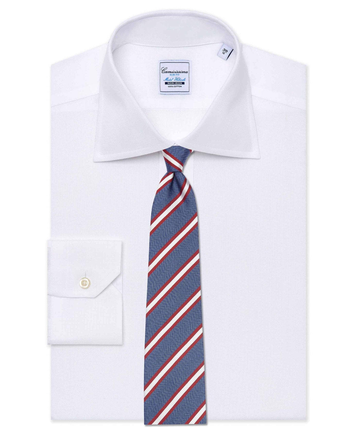 Silk Regimental Tie for Men – Blue | Business & Event Wear