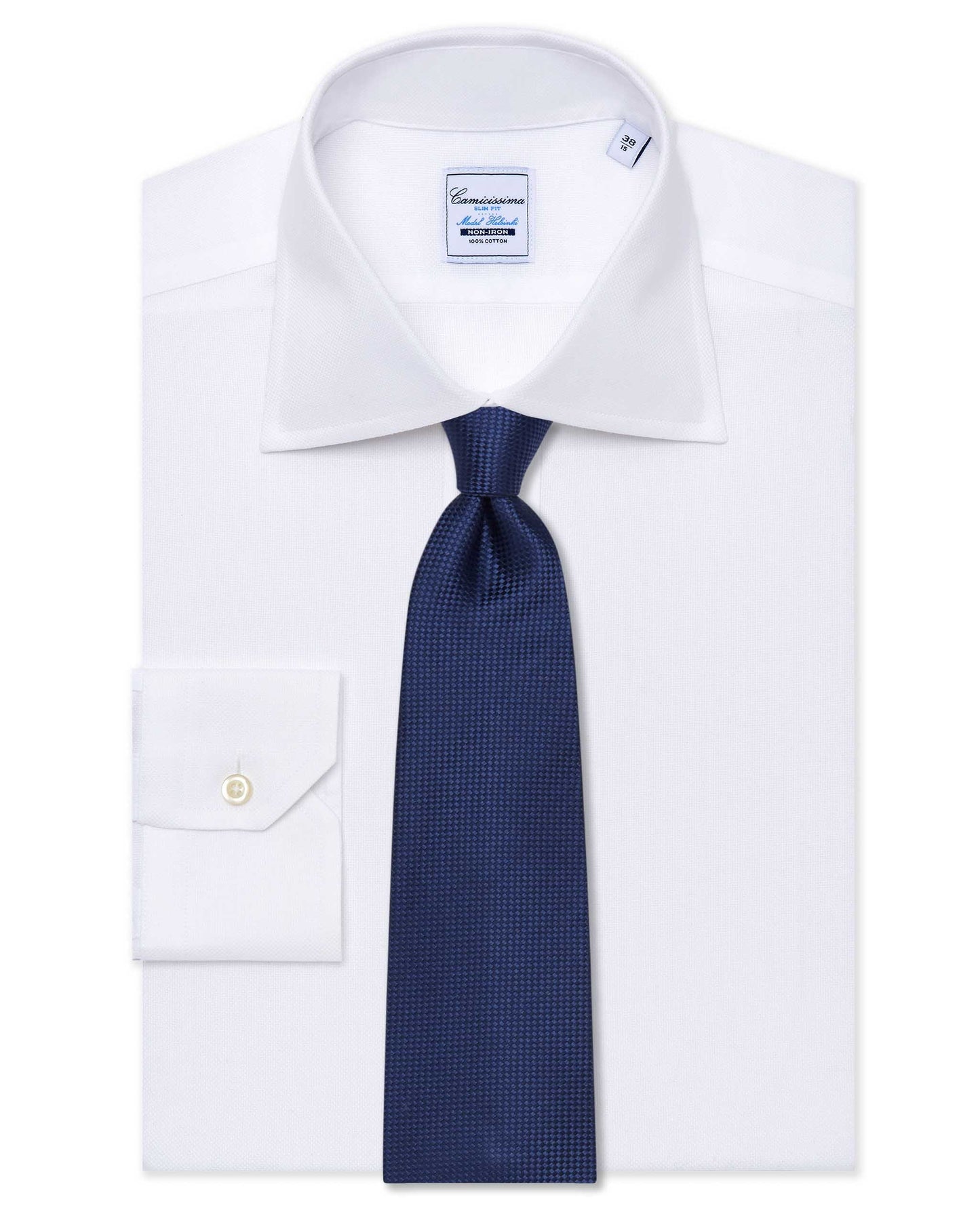 Men’s Classic Navy Blue Silk Tie