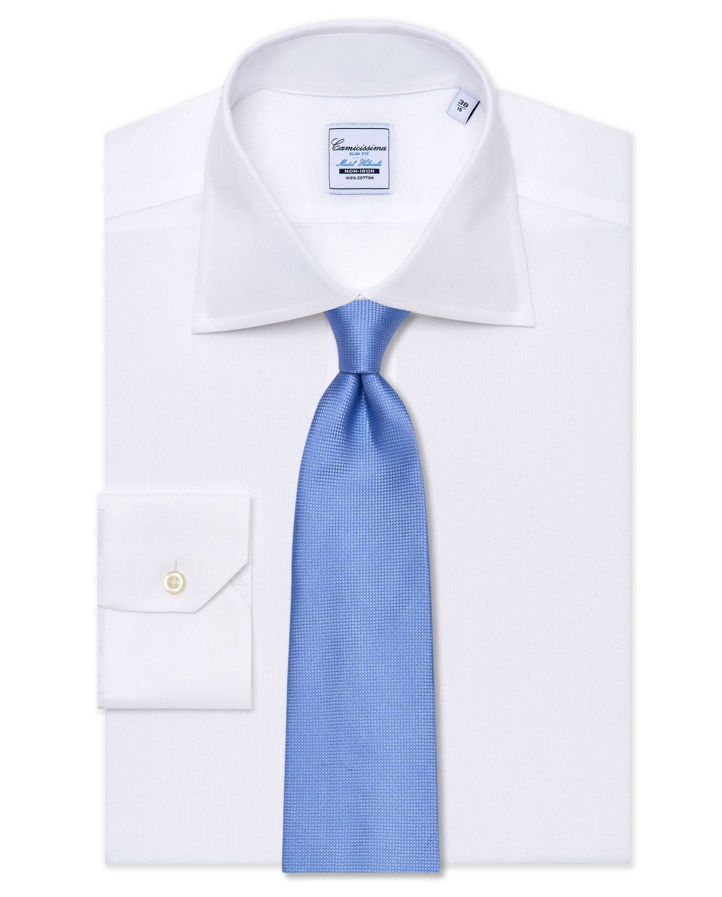 Camicissima Designer Formal Blue Silk Tie