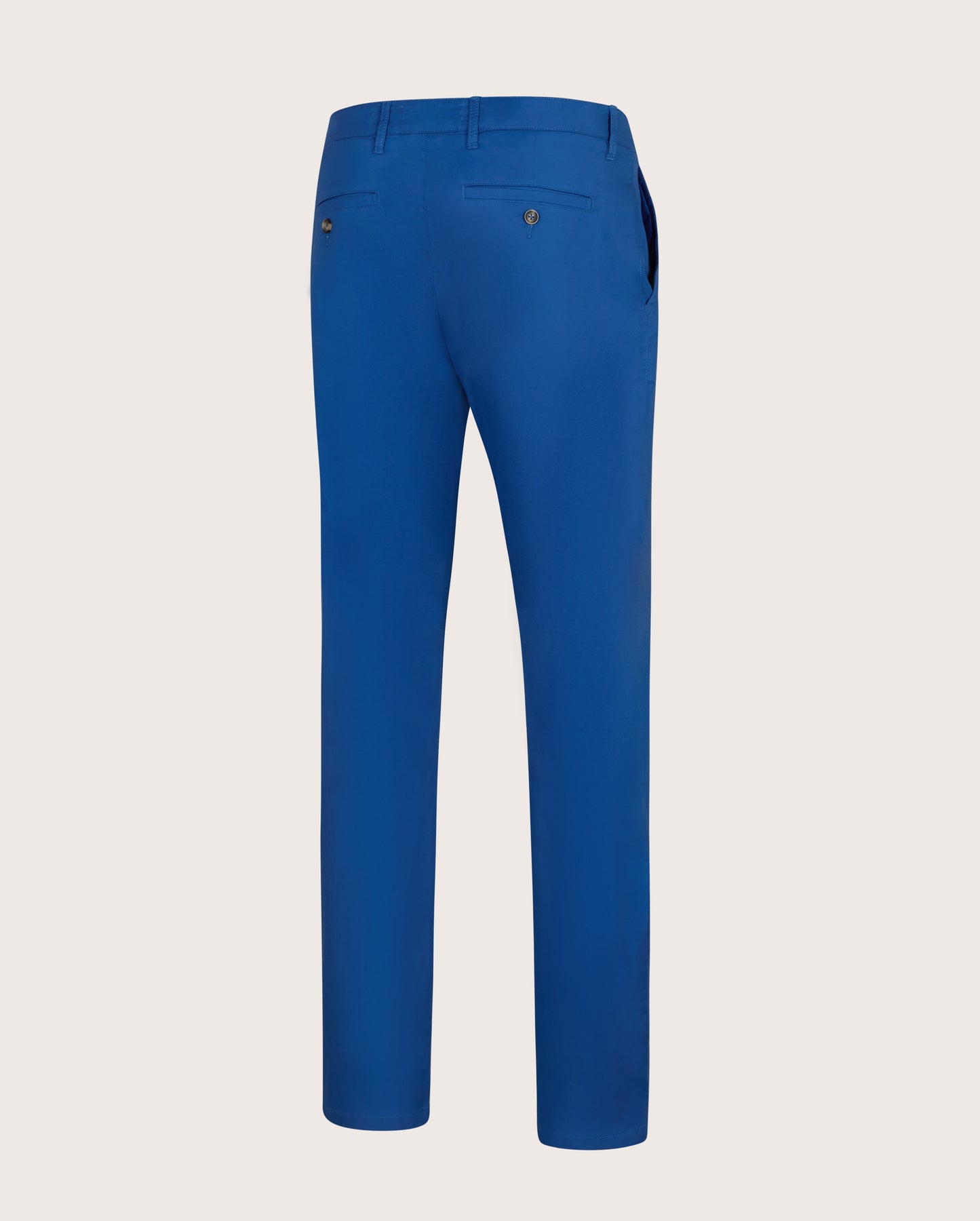 Camicissima Men's Twill Chino Pants - AZURE | PLAIN