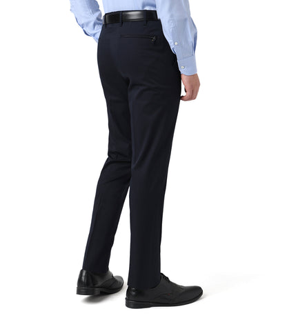 Navy Blue stretch cotton trousers