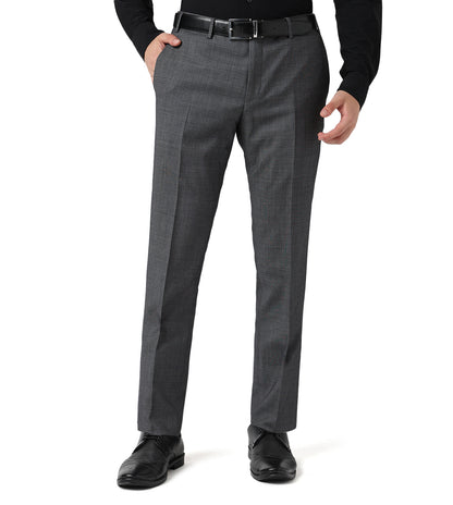 Corneliani Elegant Charcol Grey Wool Suit