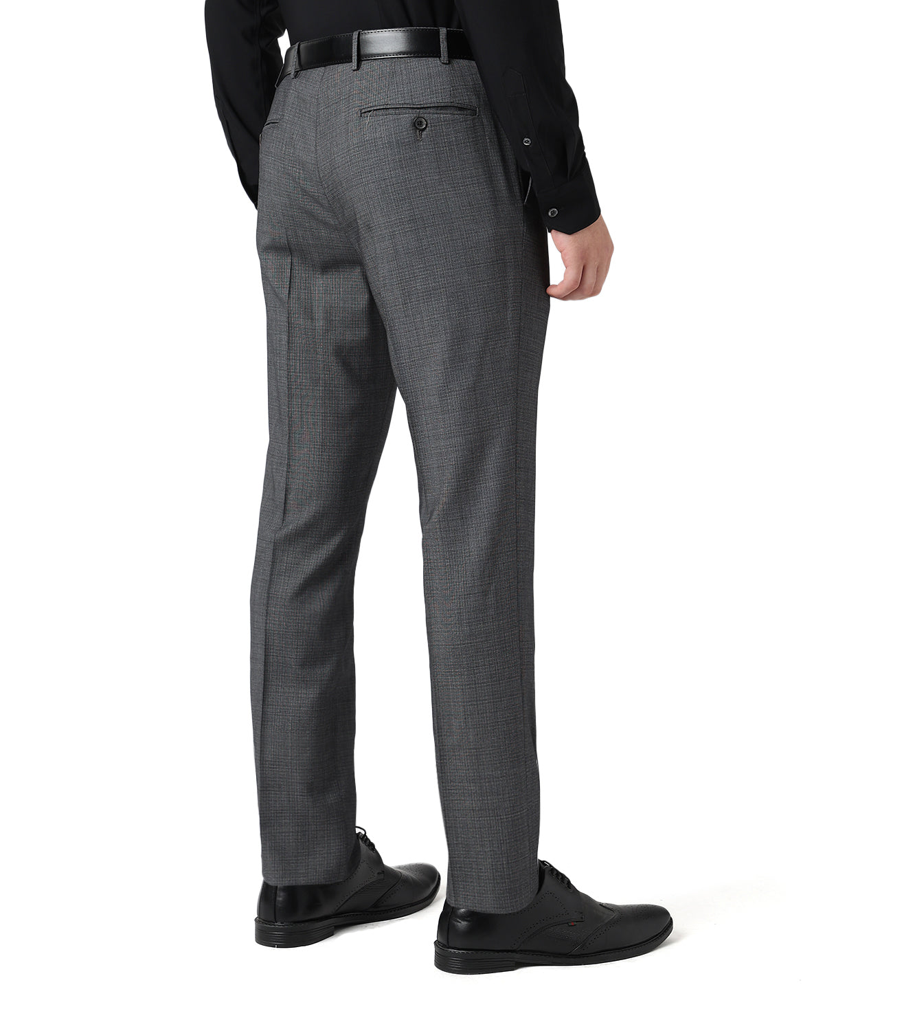 Corneliani Elegant Charcol Grey Wool Suit