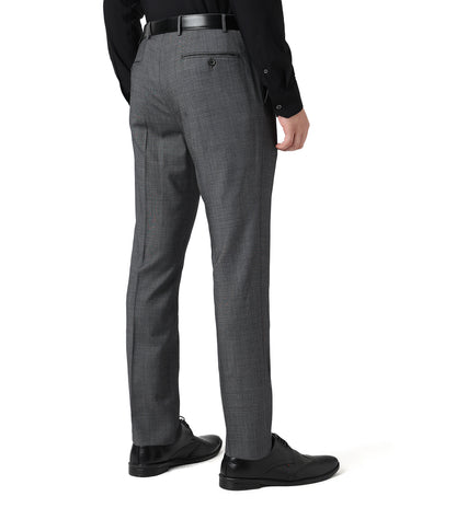 Corneliani Elegant Charcol Grey Wool Suit