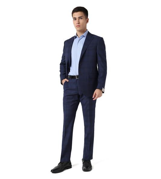 Blue pure wool suit