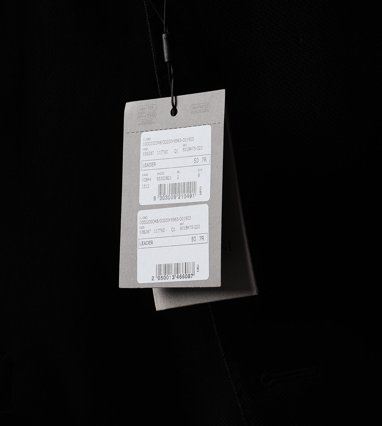 Corneliani Sleeveless Black Court Jacket