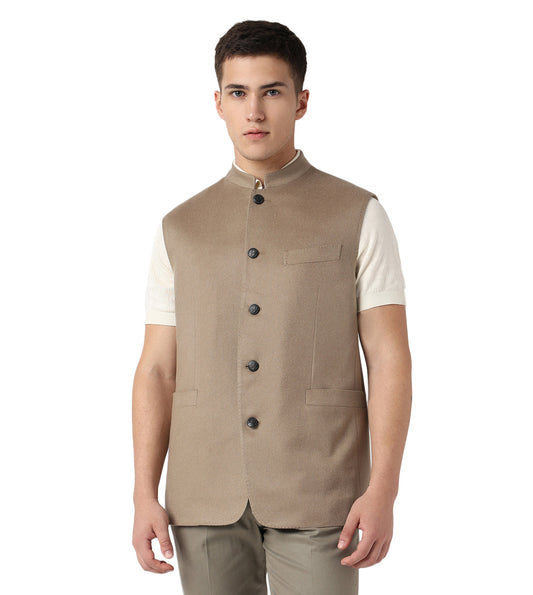 Baige Court Jacket sleevless