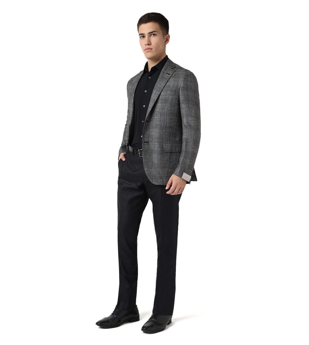 Corneliani Grey 2 buttoned Jacket Virgin Wool
