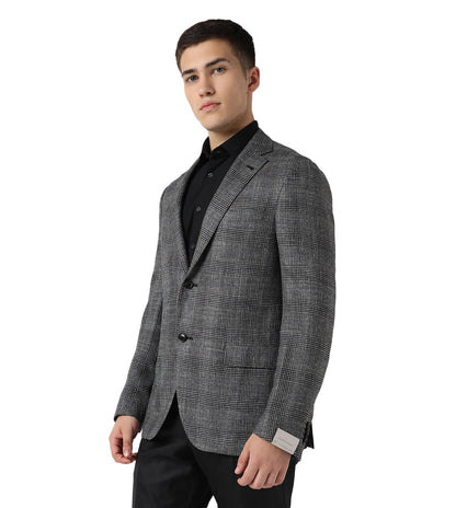 Corneliani Grey 2 buttoned Jacket Virgin Wool