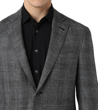 Corneliani Grey 2 buttoned Jacket Virgin Wool