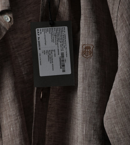 Light Brown Linen Shirt