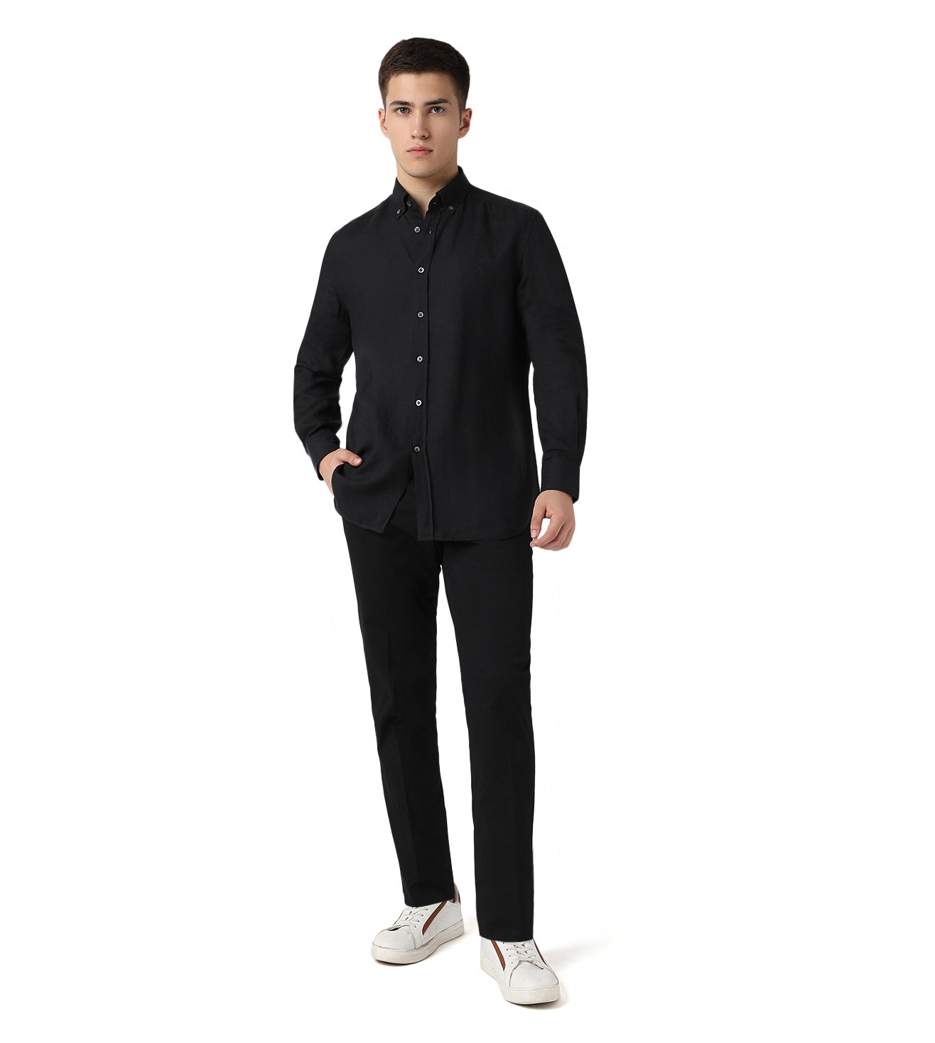 Black Linen Shirt