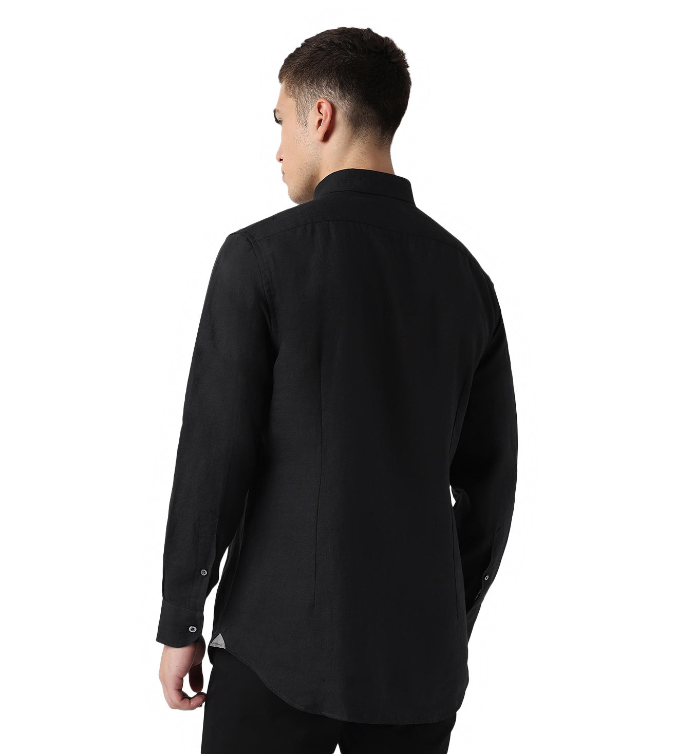 Black Linen Shirt