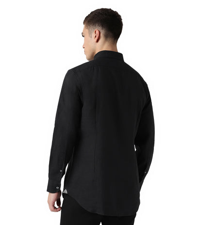 Black Linen Shirt