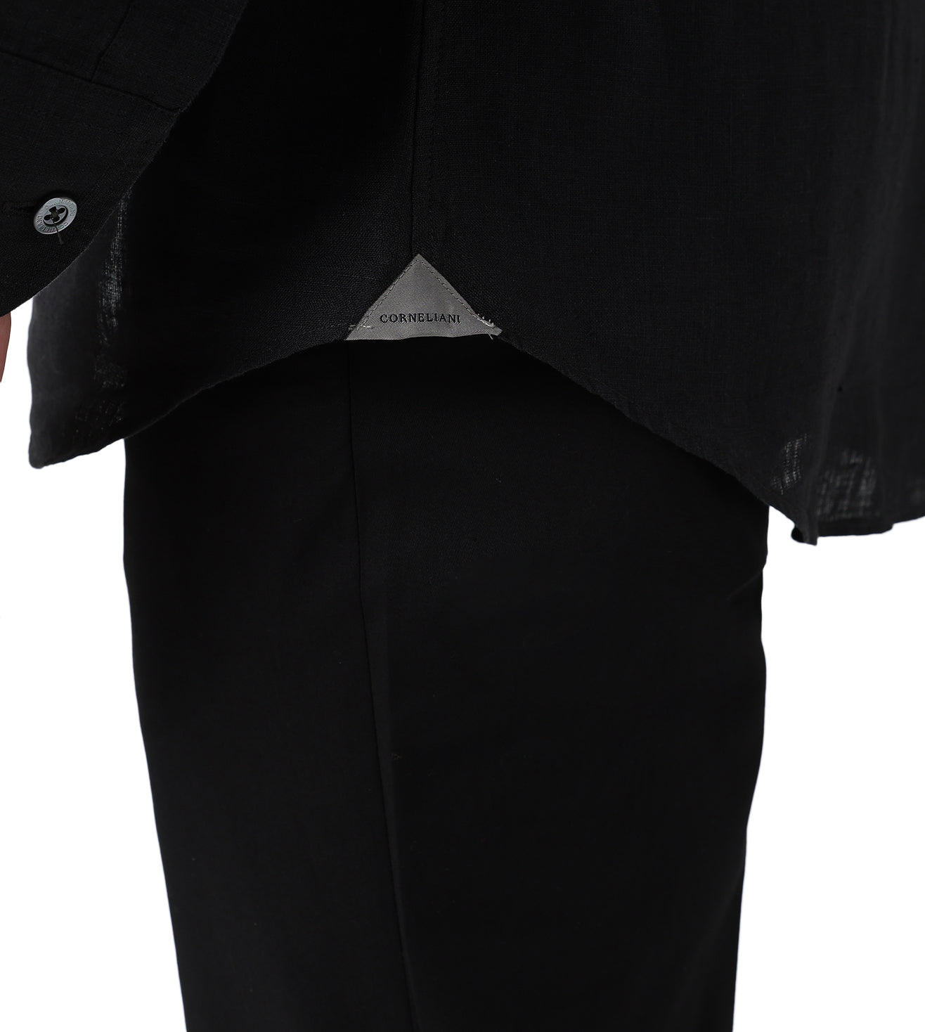 Black Linen Shirt