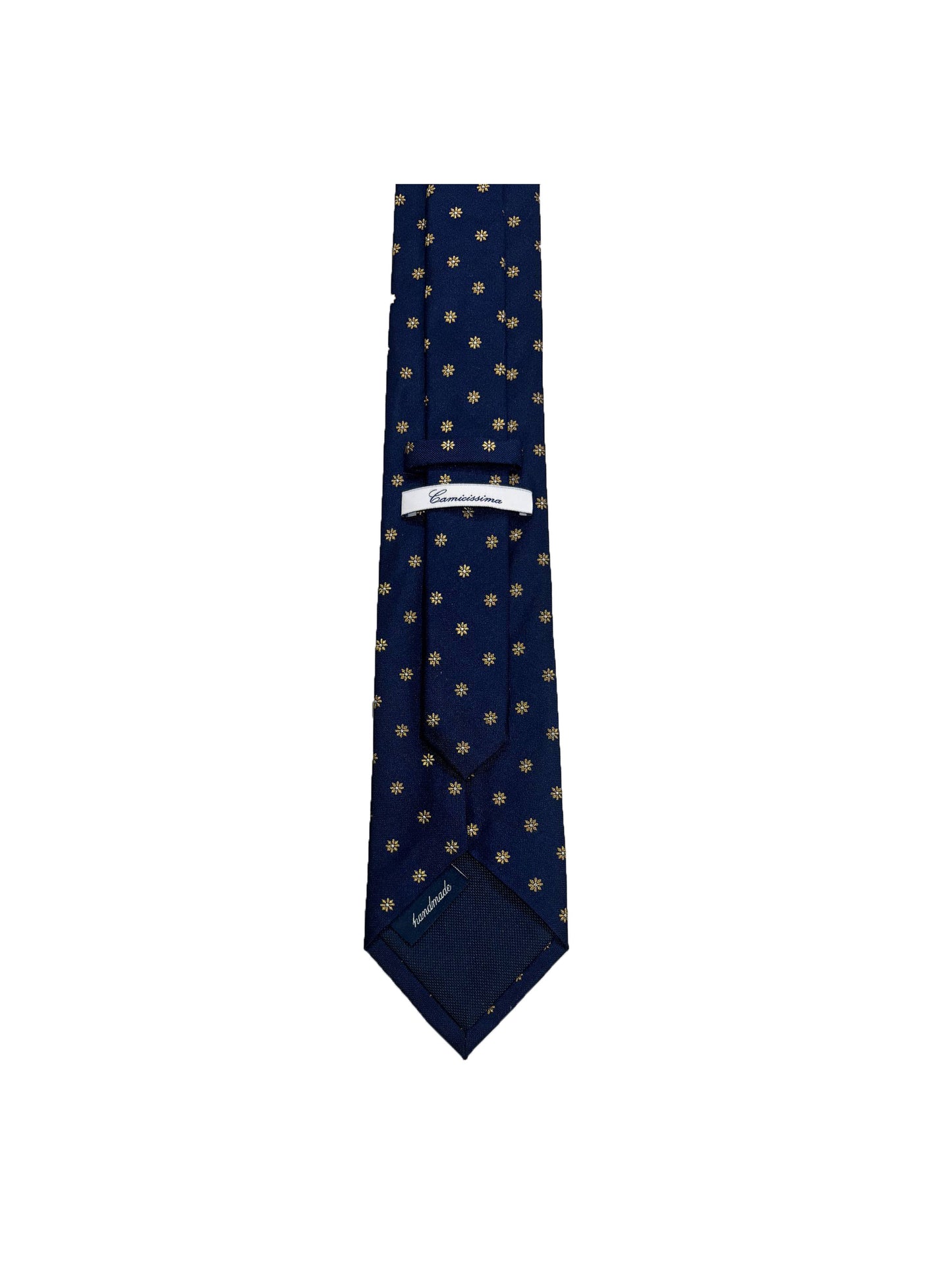 Camicissima Men's 100% Silk Tie - BLUE NAVY