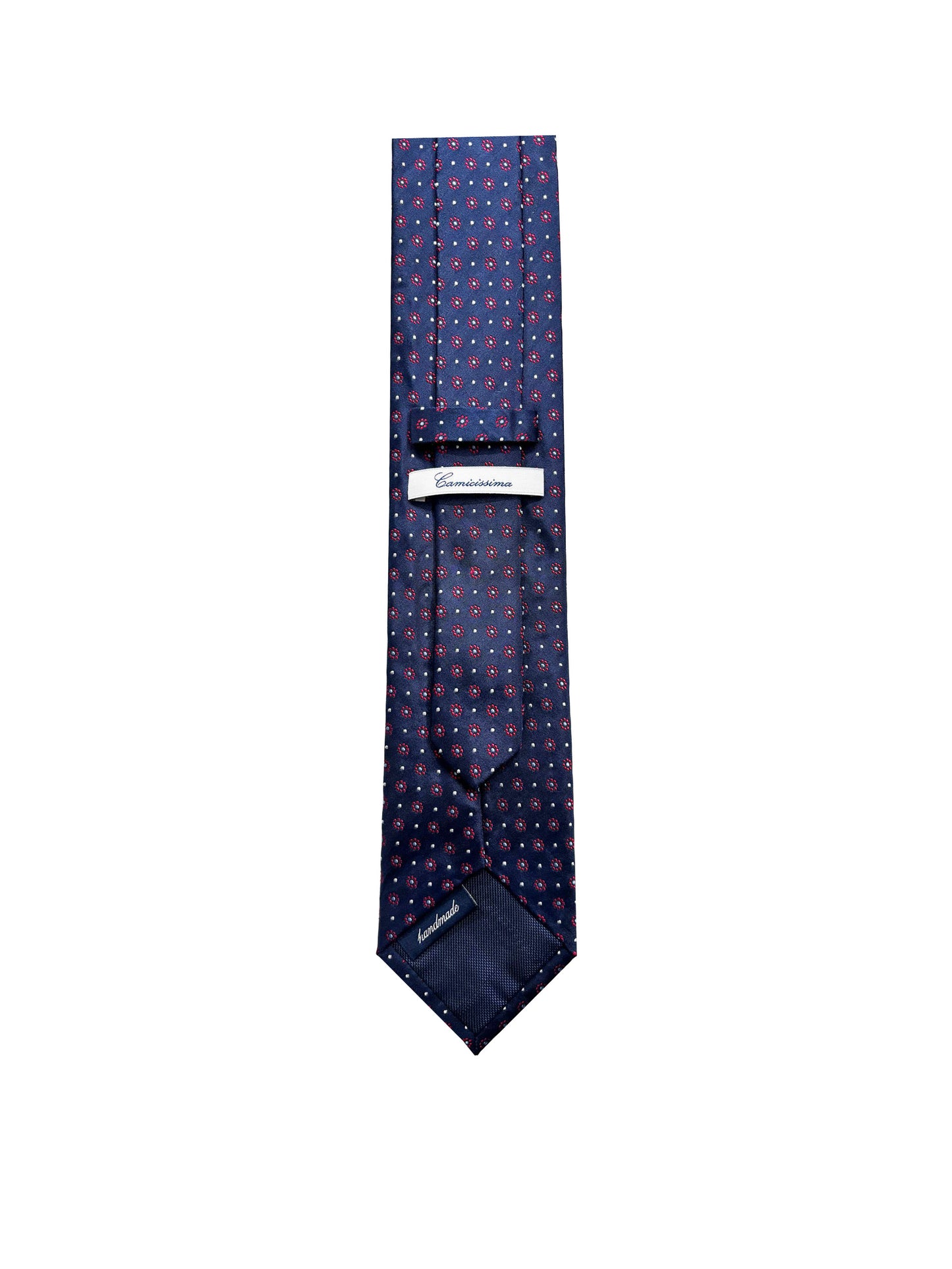 Camicissima Men's 100% Silk Tie - BLUE NAVY