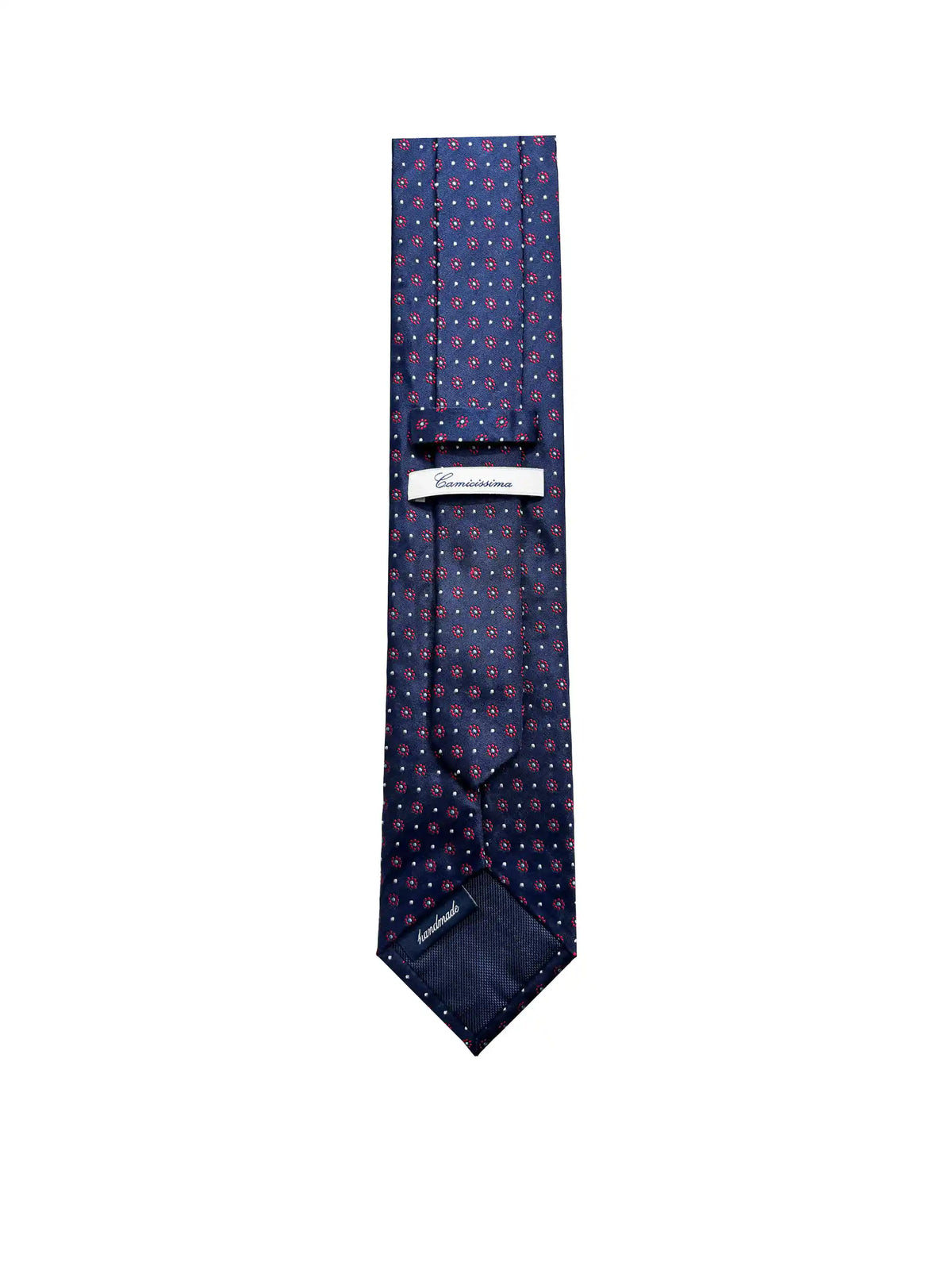 Camicissima Men's 100% Silk Tie - BLUE NAVY