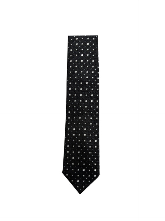 Camicissima Men's 100% Silk Tie - BLACK
