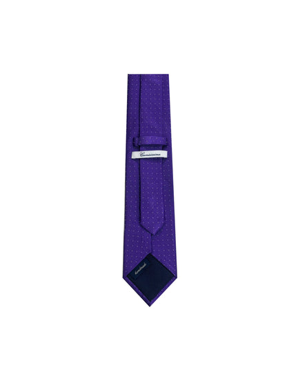 Camicissima Men's 100% Silk Tie - PURPLE