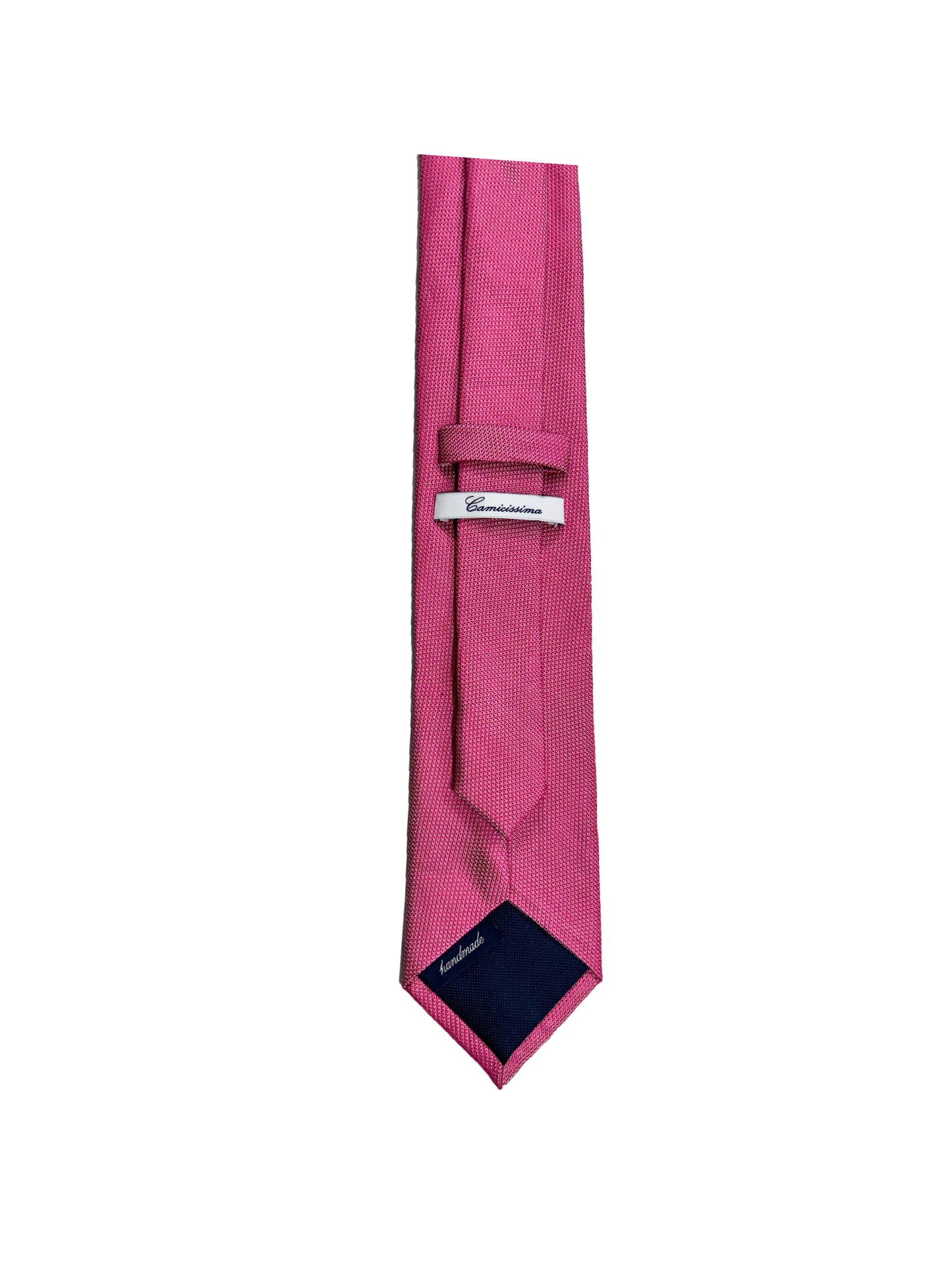 Camicissima Men's 100% Silk Tie - MAGENTA