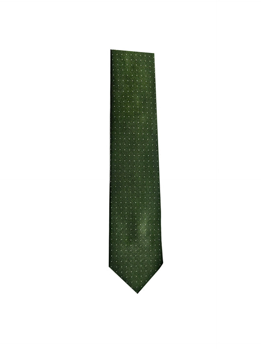 Camicissima Men's 100% Silk Tie - GREEN