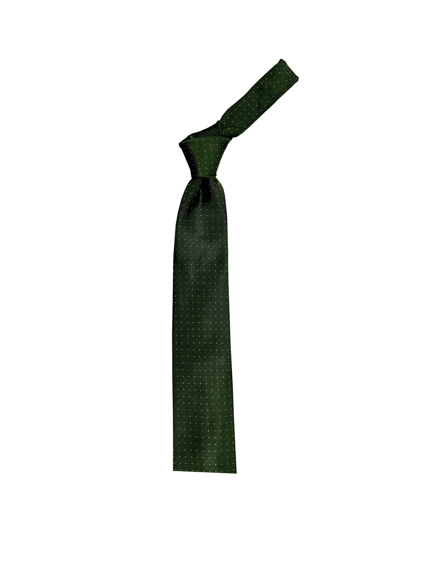 Camicissima Men's 100% Silk Tie - GREEN