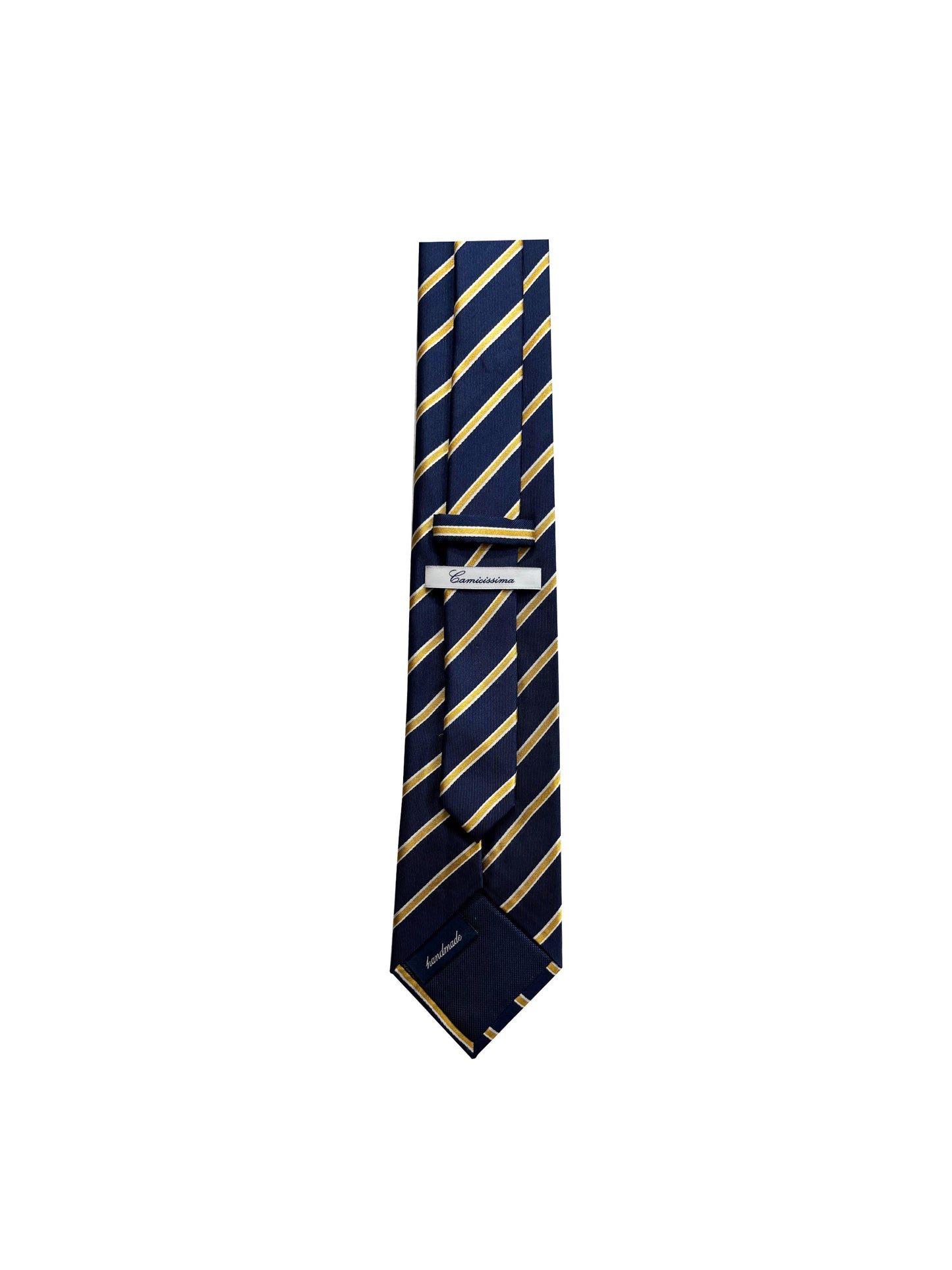 Camicissima Men's 100% Silk Tie - BLUE NAVY