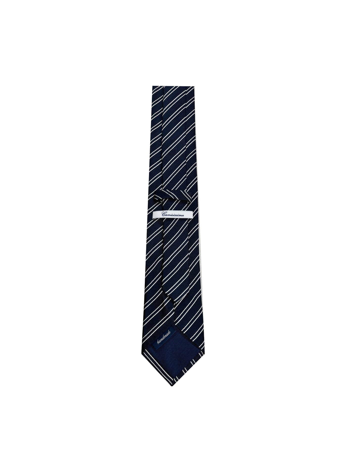 Camicissima Men's 100% Silk Tie - DARK BLUE