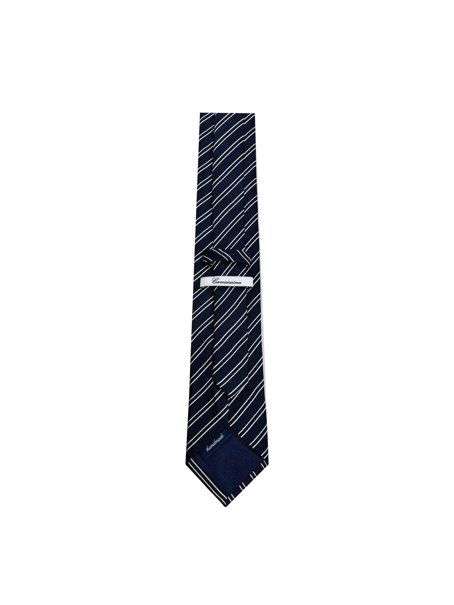 Camicissima Men's 100% Silk Tie - DARK BLUE