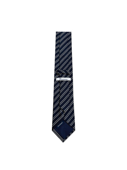 Camicissima Men's 100% Silk Tie - DARK BLUE